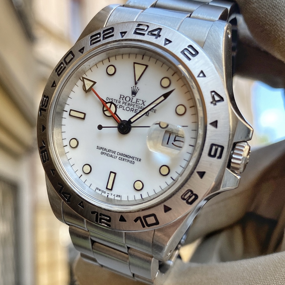 Rolex Explorer II "Chicchi di Mais" Rare 16550 - 16550