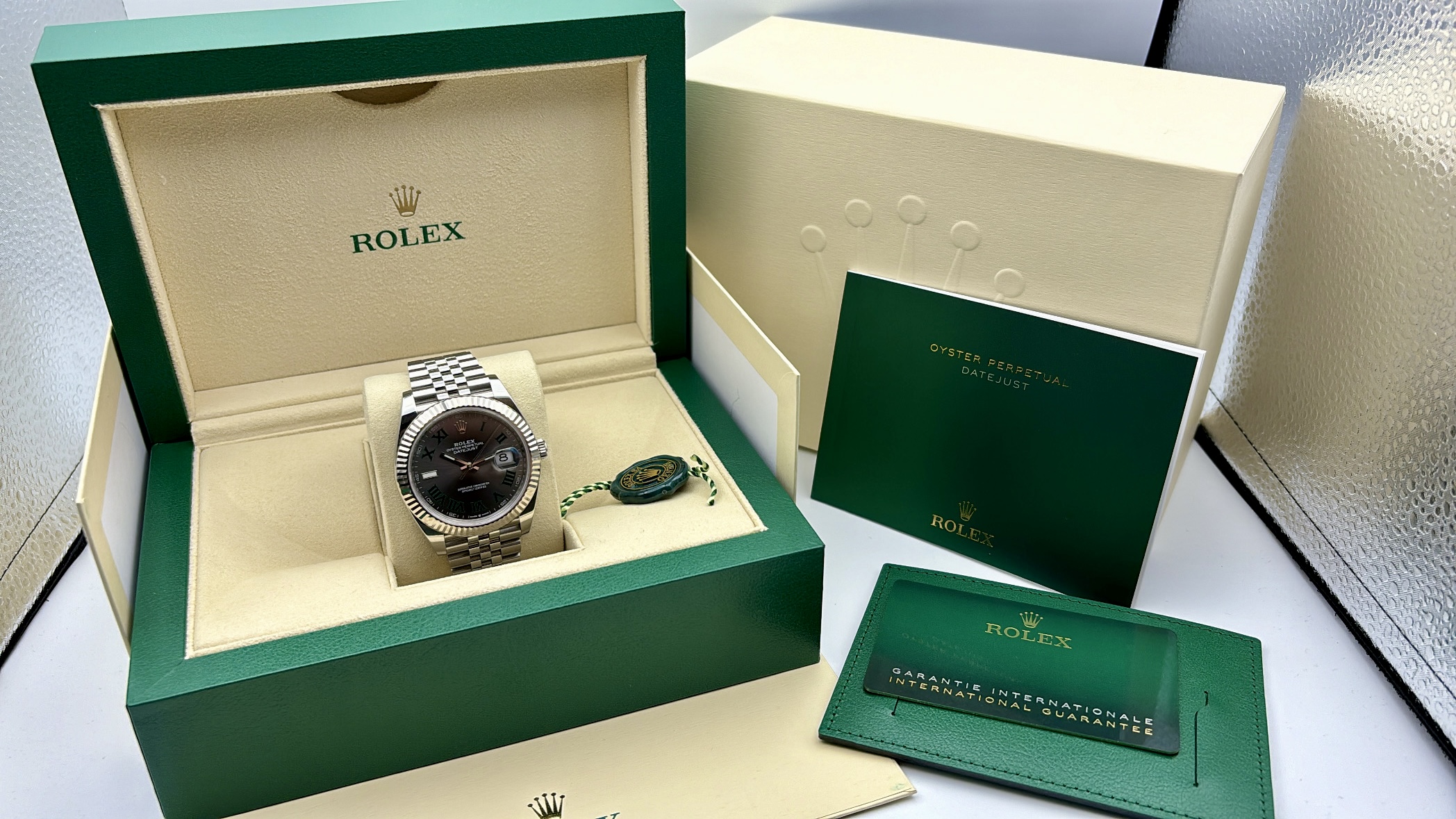 Rolex Datejust 41 Wimbledon - 126334