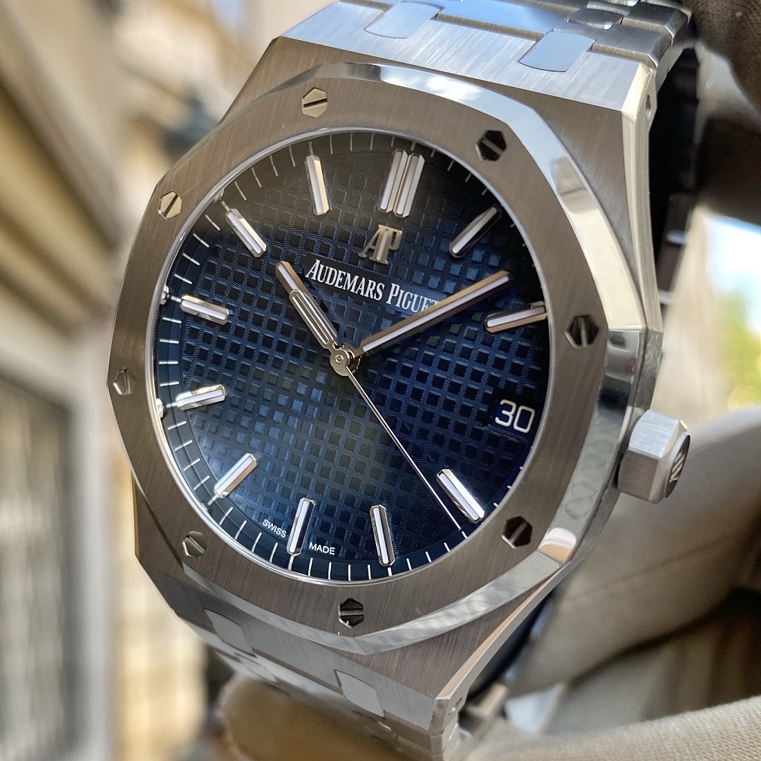 Audemars Piguet Royal Oak Blue Dial